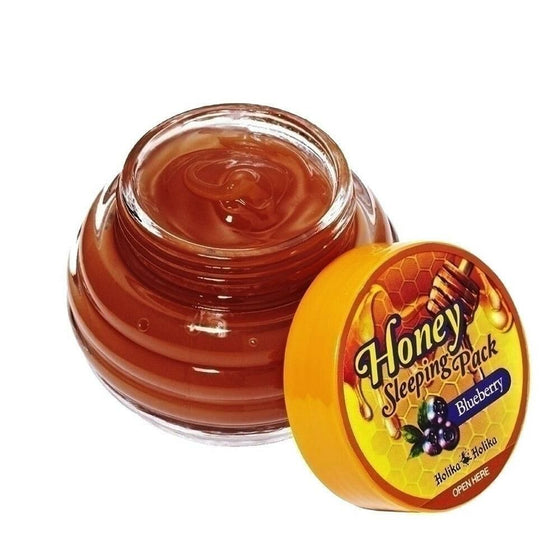 Moisturising Overnight Mask Holika Holika Honey Sleeping Pack Blueberry (90 ml)