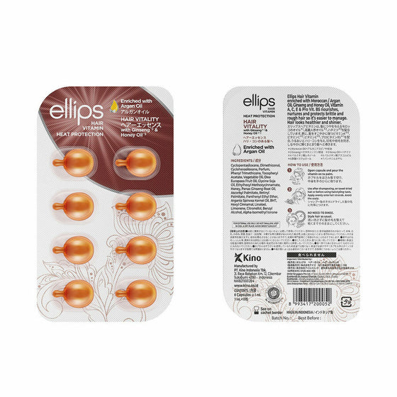 Vitamins Vitality Argan Oil Thermoprotective Tablets 8 Units