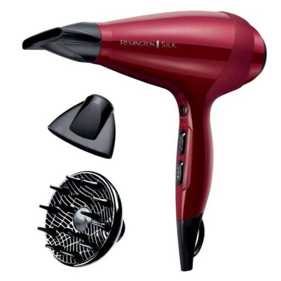 Secador de Pelo Remington AC Silke 2400W Rojo