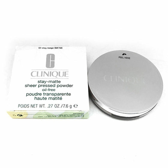 Compact Powders Stay-Matte Clinique 101-Invisible Matte (7,6 g)